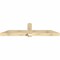 Ekena Millwork Eugene Rough Sawn Timber Gable Bracket, Douglas Fir, 84"W x 21"H x 6"D x 6"F, 6/12 Pitch GBW084X21X0606EUG00RDF - alternate 3